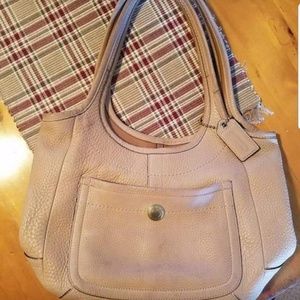 Coach Pebbled Leather Legacy Purse